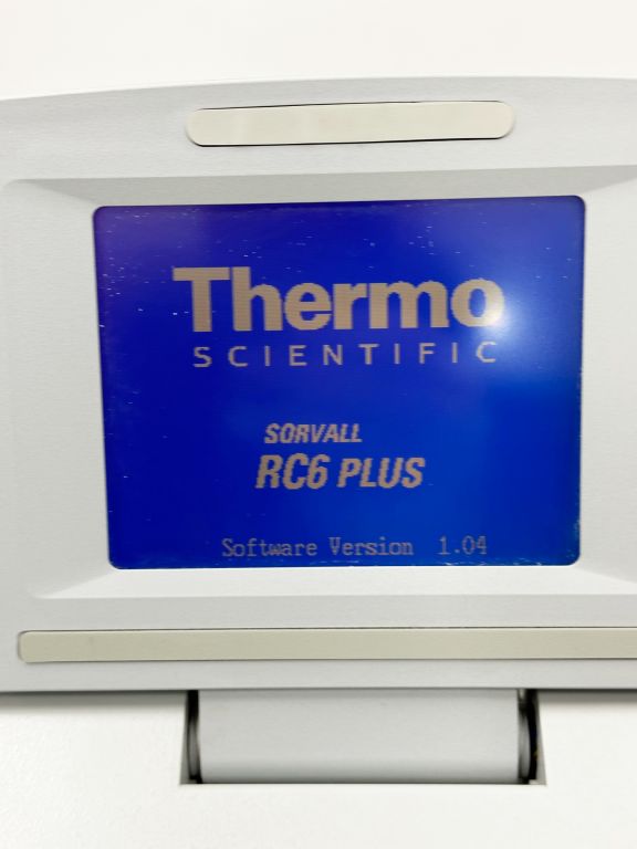 Thermo Scientific Sorvall RC 6 Plus Super Speed Centrifuge with F12-6x500 Fiberlite Rotor