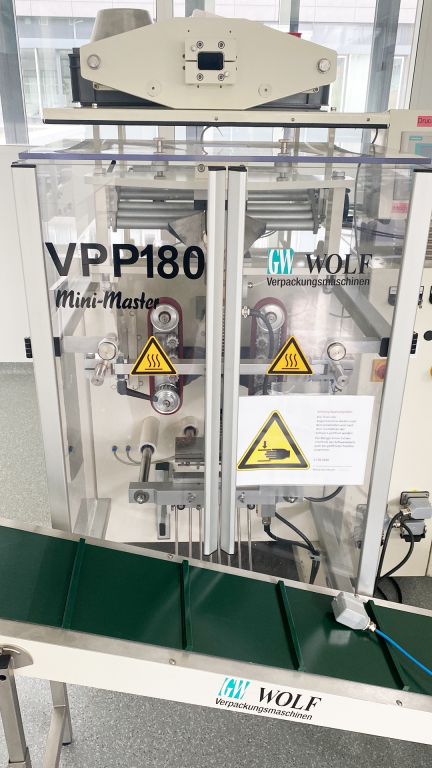 Wolf VPP 180 Mini-Master Schlauchbeutelverpackungsmaschine, bis 2 Liter Füllvolumen,