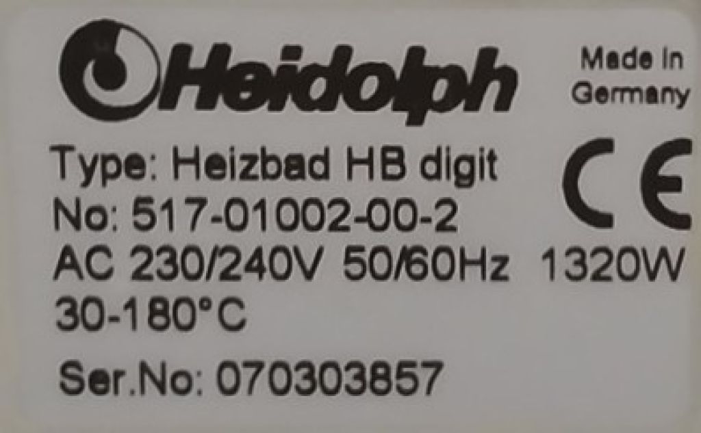 Heidolph Heizbad HB digit – Digitales Präzisions-Heizbad für Laboranwendungen